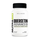 含有添加维生素C和溴素的NutraBio Quercetin先进剂 - 强抗氧化剂 - 90 Capsules