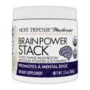 主机 Defense BrainPower Stack Powder - 定向脑支持补充 - 粉末蘑菇补充 配有狮子马内,Niacin(B3)和维生素B12 - 草药脑支持 - 100g (66 services) *