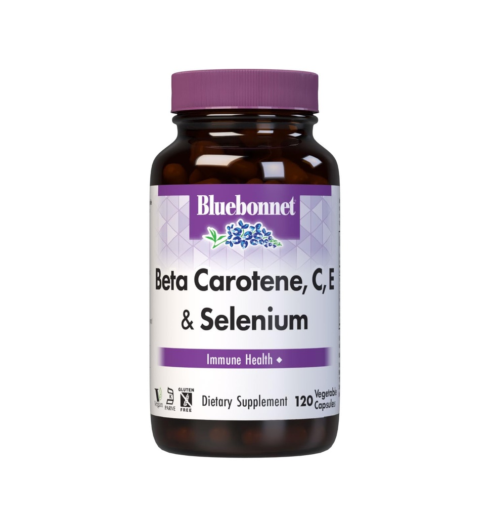 BlueBonnet Beta Carotene C 和 E + 硒 维基百科中的相关条目: 120