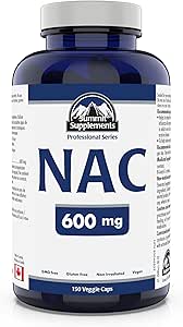 峰会补编 - NAC 补编 600mg, Nac n-Acetyl cysteine, 支持抗氧化剂 Glutathione 级, 免疫系统支持, 肝脏支持 - 加拿大产品 - 150 Capsules