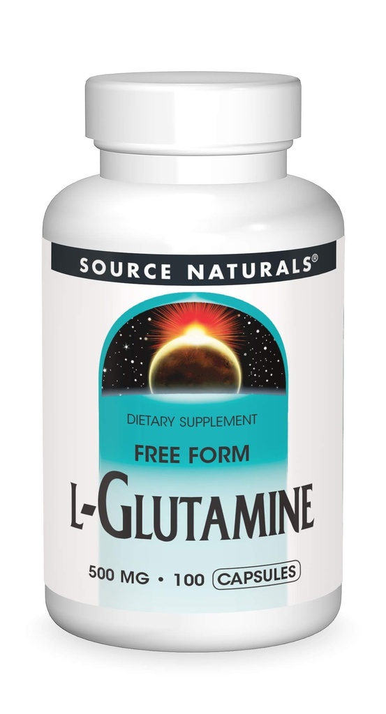 来源:天然L-Glutamine - 支持代谢能量的自由形态氨基酸 - 100卡普尔