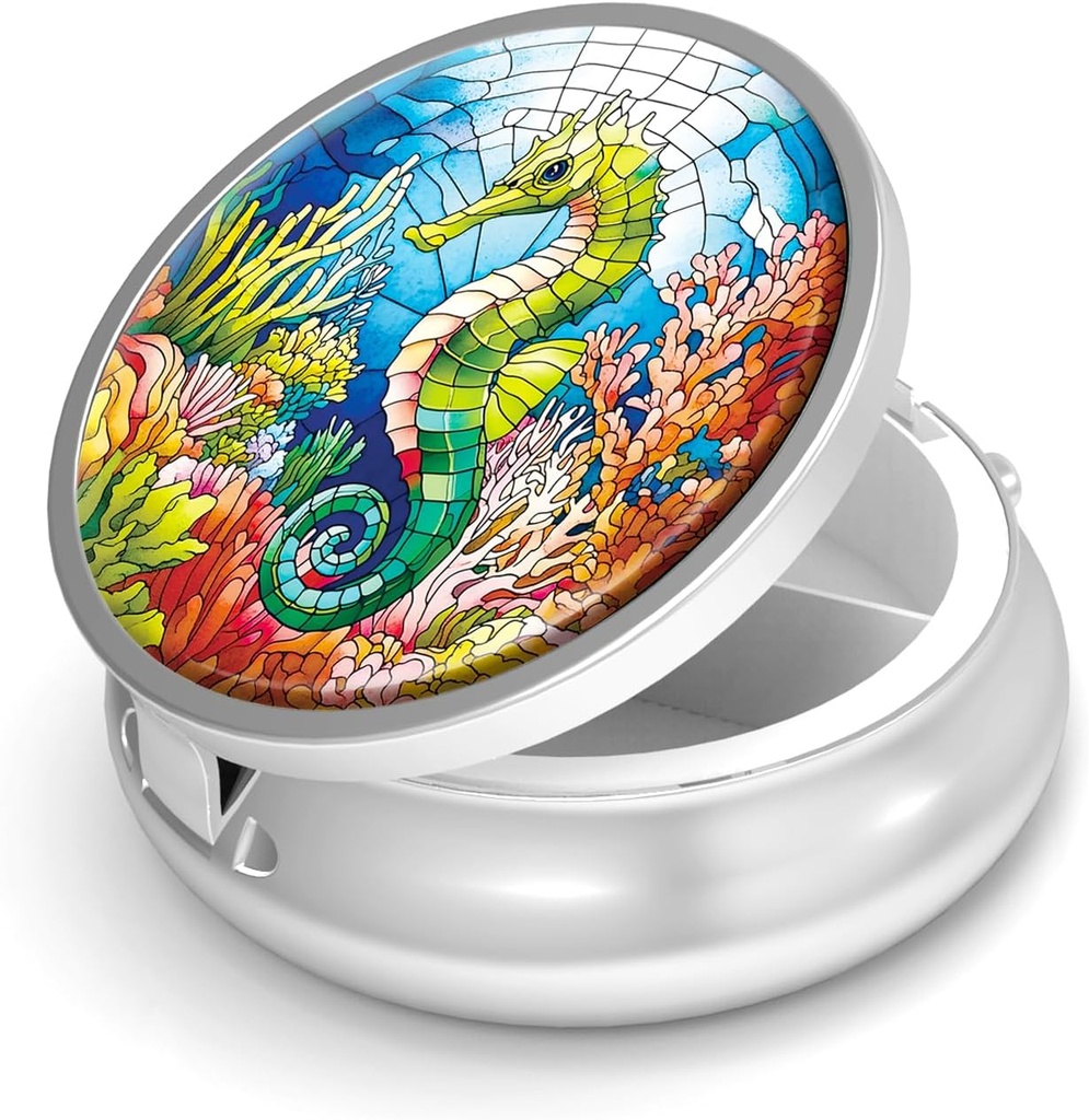Pill Box-3 皮尔斯和皮夹小金属药丸的模拟小药丸箱