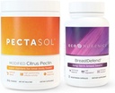 生态遗传学促进乳房健康和细胞支持 -- -- 乳房保护 30 Capsules + PectaSol-C 改良的 Citrus Pectin 454 Grams Bundle
