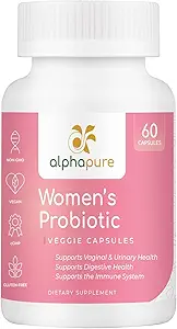 女性增生药物 60 具有增生药物的Veggie Capsules - 50亿 CPUs, 14 Strains for Digestive Health - Cranberry and D-Mannose for Urinary Tract Health - Once Daily - 百日报