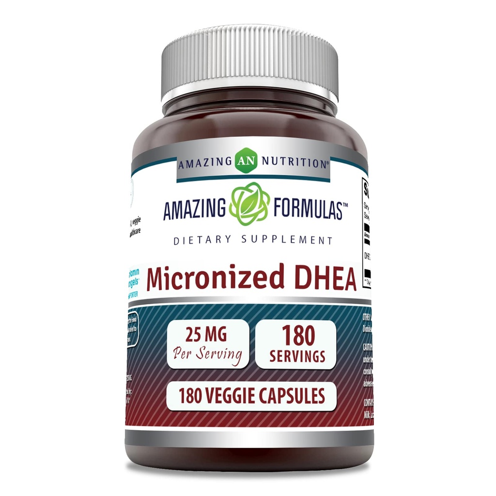 神奇的配方 微量化 DHEA 25mg 180 Veggie Capsules Supplements QQ Non-GMO Gluten Free QQ 在美国制造 蔬菜理想 QQ Dehydroepiandrosterone Capsules for Men & Women(1包) 互联网档案馆的存檔,存档日期2013-03-02.