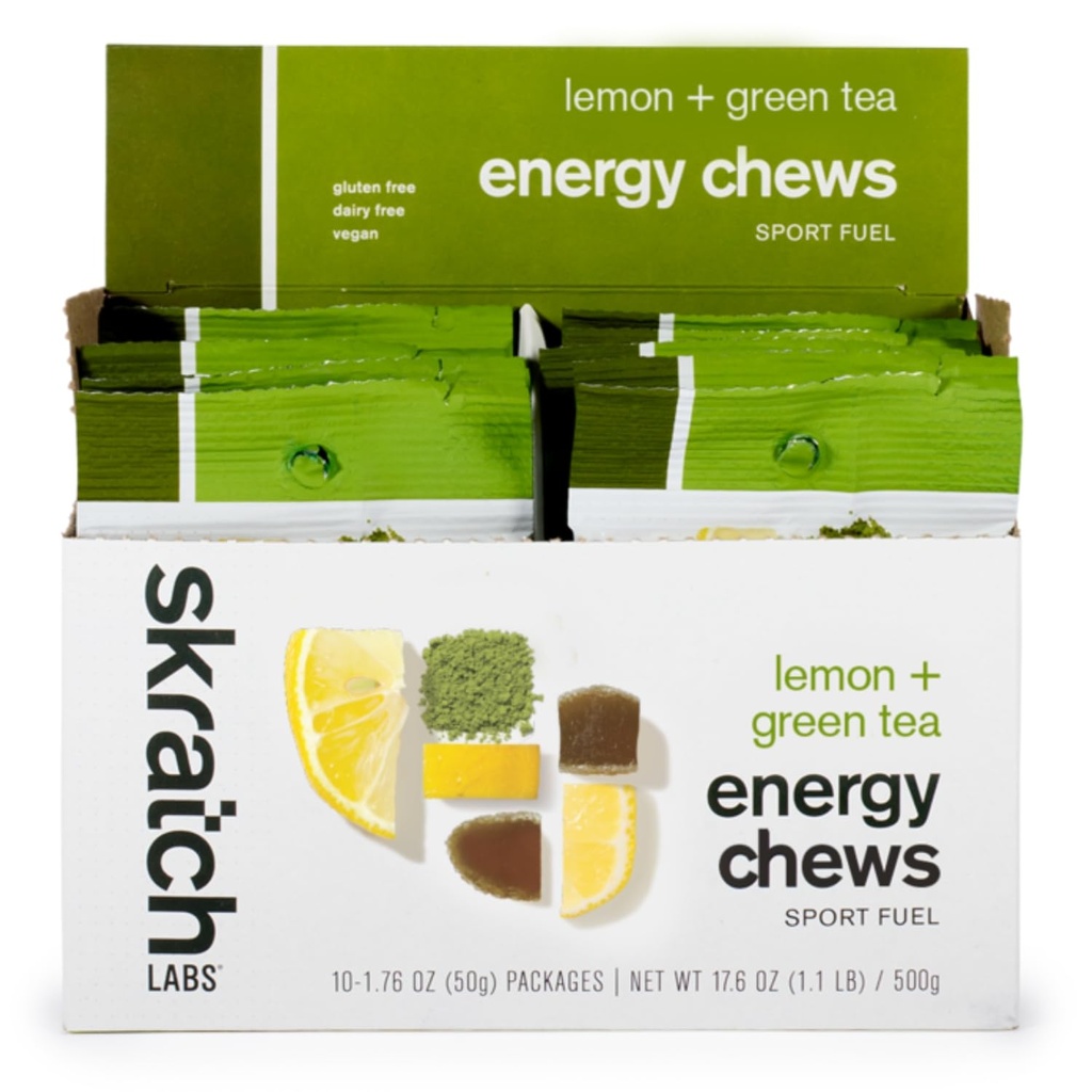 Skratch Labs Energy Chews – Gummys for Running, Cycling, and Sports Performation – Gel 替代品 + Matcha + Lemon (10 Pack) – Gluten Free, Vegan – Gluten – Gluten – Gluten – Gluten – Gluten – Gluten – Gluten – Gluten – Skrights – Skratchs – Skratch Labs 能源烹饪 – Gummys 用于跑步、自行车和运动表演 – Gel 替代品 + Matcha + 柠檬(10 Pack) – Gluten Free, Vegan – – Gluten 自由 – Gluten – Gluten – Gluten 自由, Vegan – Gluten – Gluten – Gluten – Gluten + – – – 驱动, 循环、 循环、 循环