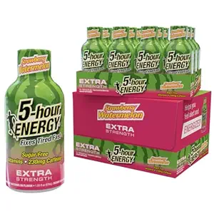 5-Hour能量外力射击,草莓西瓜Flavor,24 Counter (1.93 Fl Oz) 互联网档案馆的存檔,存档日期2013-12-11.