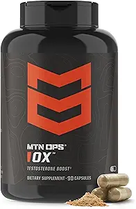 MTN OPS Ox Testosterone Booster, Testosterone Supplement for Men Blend with Tribulus Terrestris & Adrenal Support with Maca Root Capsules, 30 services (中文(中国大陆) ).