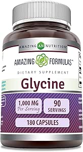 (原始内容存档于2017-09-29). Excellent Formulals Glycine Supplements $ 1000 Mg per service $ 180 Capsules $ 非GMO Free $ Gluten-Free $ $ econd).