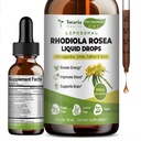 Totaria 16-in-1 Liposomal Rhodiola Rosea Supplement Tincture 1000mg, Ultra Strength Rhodiola 10:1 Root Extract w/Ashwagandha, Rhodiola Liquid Drops for Natural Relaxation, Mood, Energy, Alcohol-Free
