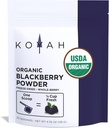 KOYAH - 有机黑莓粉:30名服务员(1名Scoop = 1/4 Cup Fresh):冻结-干,全莓粉,Raw