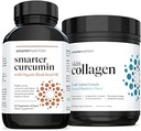 SMARTERNUTION CURCUMIN - 可能性和吸收 + 智能皮肤凝胶 - 振动,健康皮肤的三重动作公式
