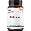 Designs for Health L Glutamine Capsules - 850mg Vegetarian Amino Acids Supplement to Support Muscle Recovery, Digestive, Immune + Gut Health - Non-GMO + Gluten Free (120 Capsules)