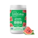 Ultima Replenisher Daily Electrolyte Powder Drinch Mix – 免糖饮料 Mix – 西瓜, 90 services – 含6个关键电解质和跟踪矿物的水化粉 – Keto Friendly, Vegan, Non-GMO