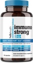 每日免疫辅助剂 Immuniostrong 10in-1 豁免维生素与Immune Boster Oregano, 橄榄叶, 苏打抗氧化剂 Omega 3, Turmeric Curcumin & Zinc Vitamins for 成人和孩子-60 cm
