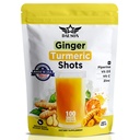 配有Piperine,维生素C,维生素D3 & Zinc的Ginger Turmeric Supplies 配有: 配有Piperine,维生素C,维生素D3 & Zinc 配有Turmeric Ginger Shots 配有: 联合,心,脑,Gut & Skin Health 配有: 配有100种服务 配有: 配有: Ayurvedic 配有: