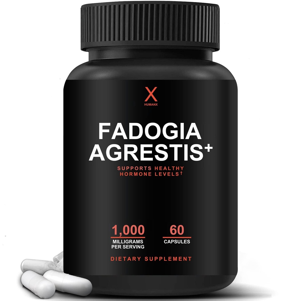 HOMX Fadogia Agrestis, Tongkat Ali & Beta Ecdysterone 1000mg - 美国 第三方测试补充 - 支持运动性能和肌肉质量的强力提取 - Veggie Capsules 补充