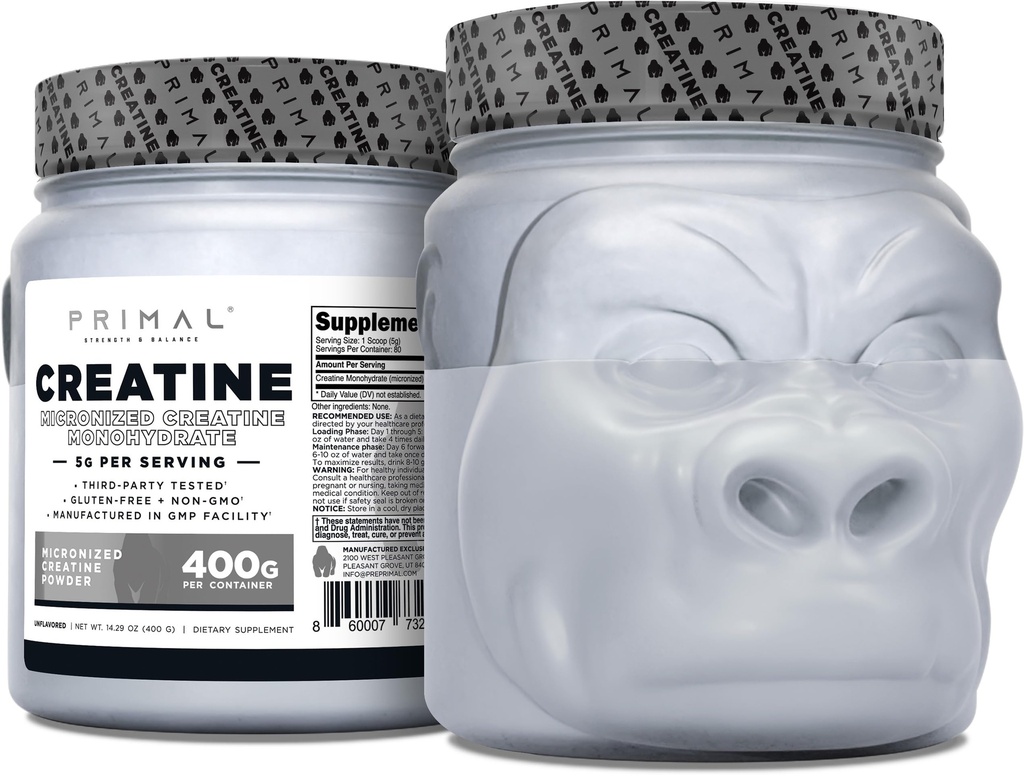 Primal Creatine Monohydrate Powder (400格拉姆) |  Un lav lav lav lav lav lav | | | | | | | |