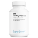 Supersmart - DIM 补充400mg/天(Diindolylmethane) - 男女自然平衡 QQ非GMO & Gluten Free - 120 蔬菜卡普尔