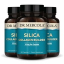 Mercola Silica Collagen博士 -- -- 支持皮肤、毛发、钉子和骨骼保健的植物辅助材料 -- -- 非GMO、无糖和无豆 -- -- 180 Capsules(90名服务员)