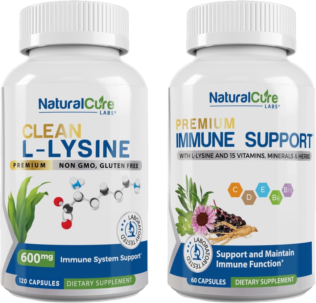 天然凝固实验室库:清洁L-Lysine + 免疫支持