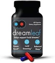 Dream Leaf Pro - Premium Lucid Dreaming Supplement - 60 Capsules, Valerian Root, Mugwort, Alpha GPC, Choline Bitartrate, Huperzine - a (英语).