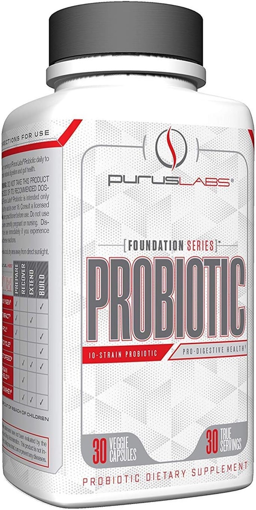 Purus Labs PROBIOTIC CAPSULES, 30名服务人员