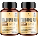 19-in-1 Hyaluronic Acid Capsules - Hylunaric Acid 1200 mg,配有Collagen Peptides,维生素C,Phytoceramides - 用于皮肤,眼睛,胃肠,骨骼支持(2包)