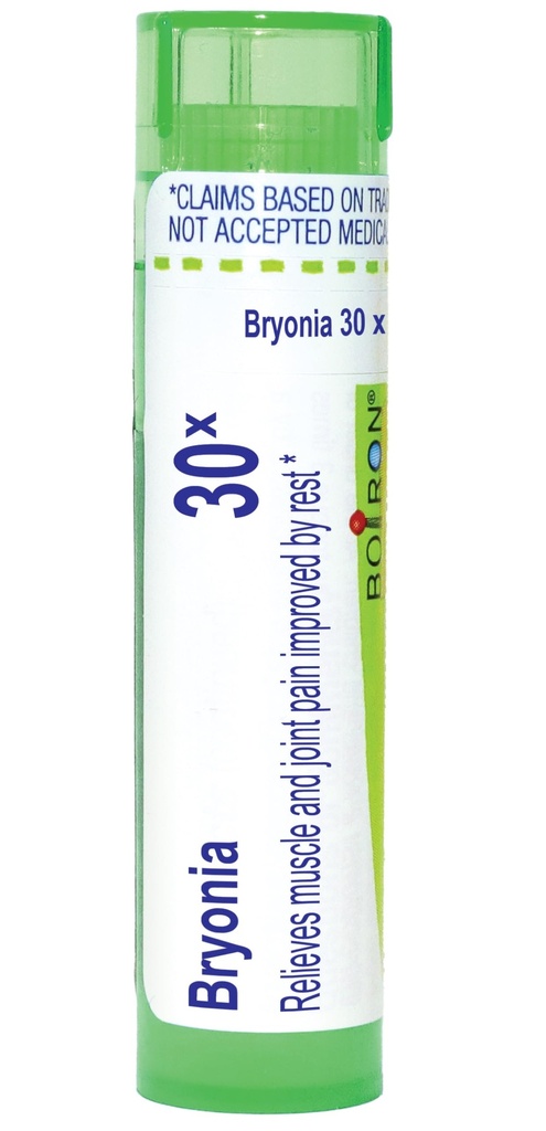 Boiron Bryonia 30X 肌肉和联合疼痛的顺势疗法-80 Pelles
