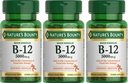 自然丰产维生素B-125000mcg,40个快速溶解片(3包).