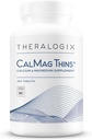 Theralogix CalMag Thins Calcium & Magnesium 补充剂 - 女性和男性骨骼支持补充剂 - 含有200毫克的钙和50毫克的镁 - NSF 认证 - 360片