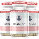 IBDAidTM Hashi Aid Throid for Women and Men - 桥本病症和Hypothyroidism的甲状腺素补充* - 与Ashwagandha, Selenium, Zinc, Basical Vitamins & More - 30 Capsules (3 Pack).