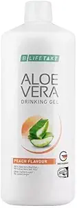LR Lifetakt Aloe Vera Drinking Gel Peach Flavour Health Care Women Men Drink Every Day Natural Treatment - 1000 ml./33.3 fl.oz