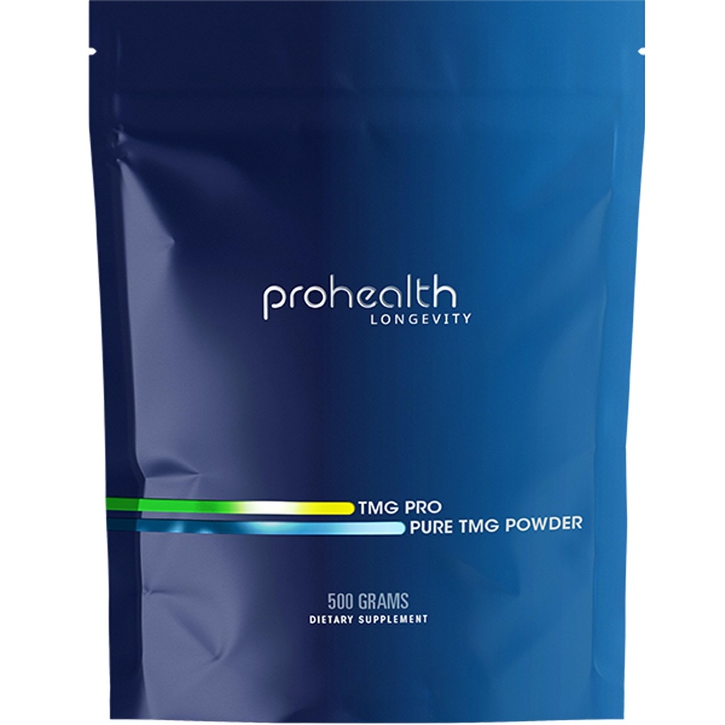 ProHealth Longevity TMG Pro 500 grams bulk 粉末(三甲基甘氨酸-乙烷) - 甲基化支持