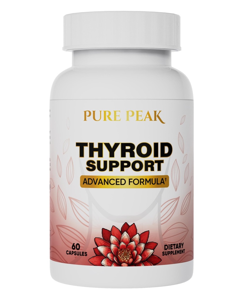 甲状腺素辅助功能-元代功能,能量和焦点,Mood增强剂-来自凯尔普,Ashwagandha,维生素B12,Inositol,Ginseng,Magnesium的碘-60 Capsules供男女使用