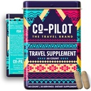 《飞行和日报旅行维生素补充》,Jet Lag, Energy, Imune, Digestion Support, 促进与Ashwagandha, Rhodiola, Chia & D3 的平静, 争取更好的睡眠和Mood & Vegan, 60 Counter