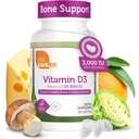Zahler维生素D3 3000IU,维生素D3 Supplement 3,000 IU,经认证的科舍尔(250软胶)