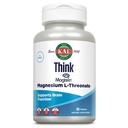 KAL Think Magnesium L-Threonate 2000 mg QQ 学习,脑健康与记忆功能支持 w/Magtein QQ Vegan, No Gluten & Non-GMO QX 60 片
