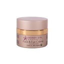 蜜女有机体 外感面部和眼部 Creme, 1.75 流体 Ounce