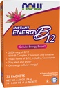 NOW 补编,即时能源B-12(每包2 000 mcg,B-12),手机能源靴*,75包