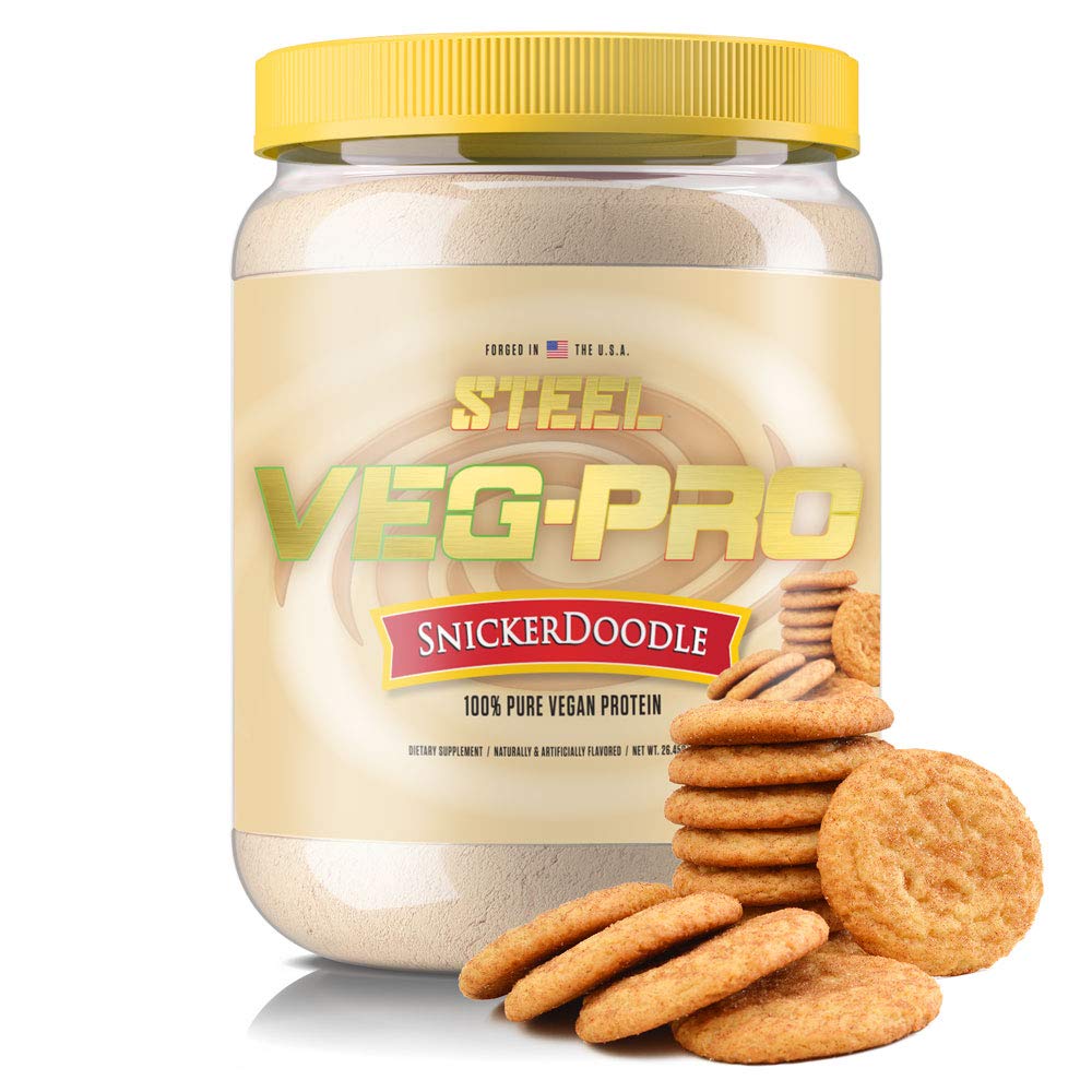 钢质补充剂 Veg-PRO | Vegan蛋白粉 nick Snickerdoodle | 25 services (1.65lbs) | | 蛋白粉 配有 BCAA 氨基酸 | Gluten Free | Non  Dai ry  Low 低卡布配方