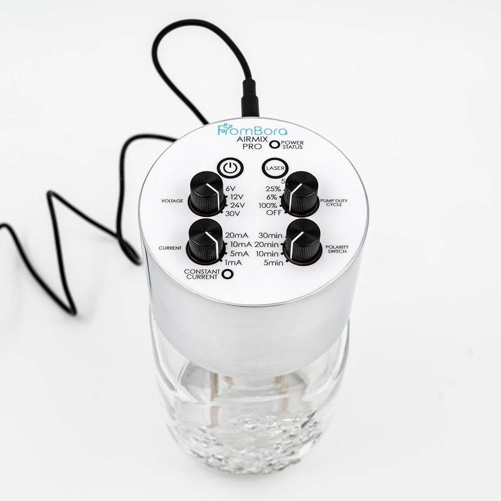 AirMixPRO Coloidal Silver Generator Kit – 7-Piece Set 配有纯银版,TDS Meter,水电离器,旅行袋(包1)