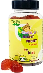 Melatonin Gummys for Kids | 60 Gummys | 2个月用品 | 激情水果 Flavor | 自然孩子睡眠补充 | 4+年,Melatonin Gummys Kids, Suppl for Faster and Longer Sleep