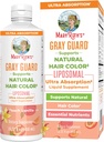 MaryRuth Organics Gray Guard Liposomal, Supports Natural Hair Color, with Copper & Pantothenic Acid, Holy Basil & Traditional Herbs, Vitamin E & Vitamin B for Overall Health, Ages 18+, 15.22 Fl oz