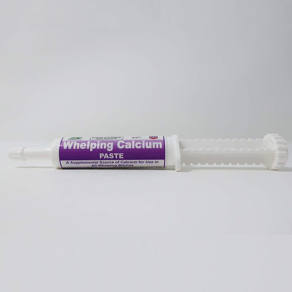 Canine Whelping Calcium Paste 混合钙 丙烯酸,钙乳酸和维生素D3 更好的钙吸收