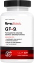 Novex Biotech GF-9 – 男子HGH助攻补充 – 男子工作综合体 – 支持能源,耐力,睡眠,120 Ct(30天供应)