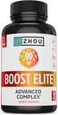 周靴精英 - 能量补充,天然肌肉支持 男子药丸与Tribulus, Fenugreek, Ginseng,和Maca - 90 Veggie Capsules