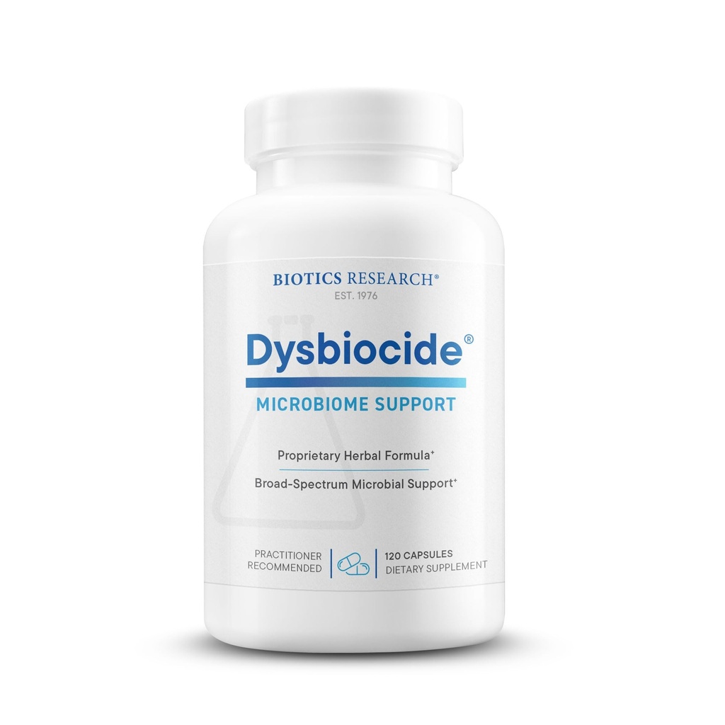 生物研究 Dysbiocides Synergistic Blends 支持男女正常脂肪健康 - 消化性健康补充 - 支持平衡 古特微生物 -- -- 120个卡普尔