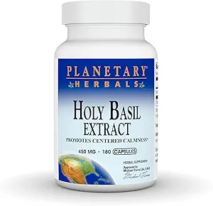 Planetary HERBALLS 圣巴西尔摘录,促进中心平静,180 伯爵