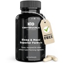 Centenarius 营养 睡眠和 Mood 公式与 L- Theanine, 5-HTP, PharmaGABA + More for Sleep + 增强的 Mood 和压力水平(60个计数)